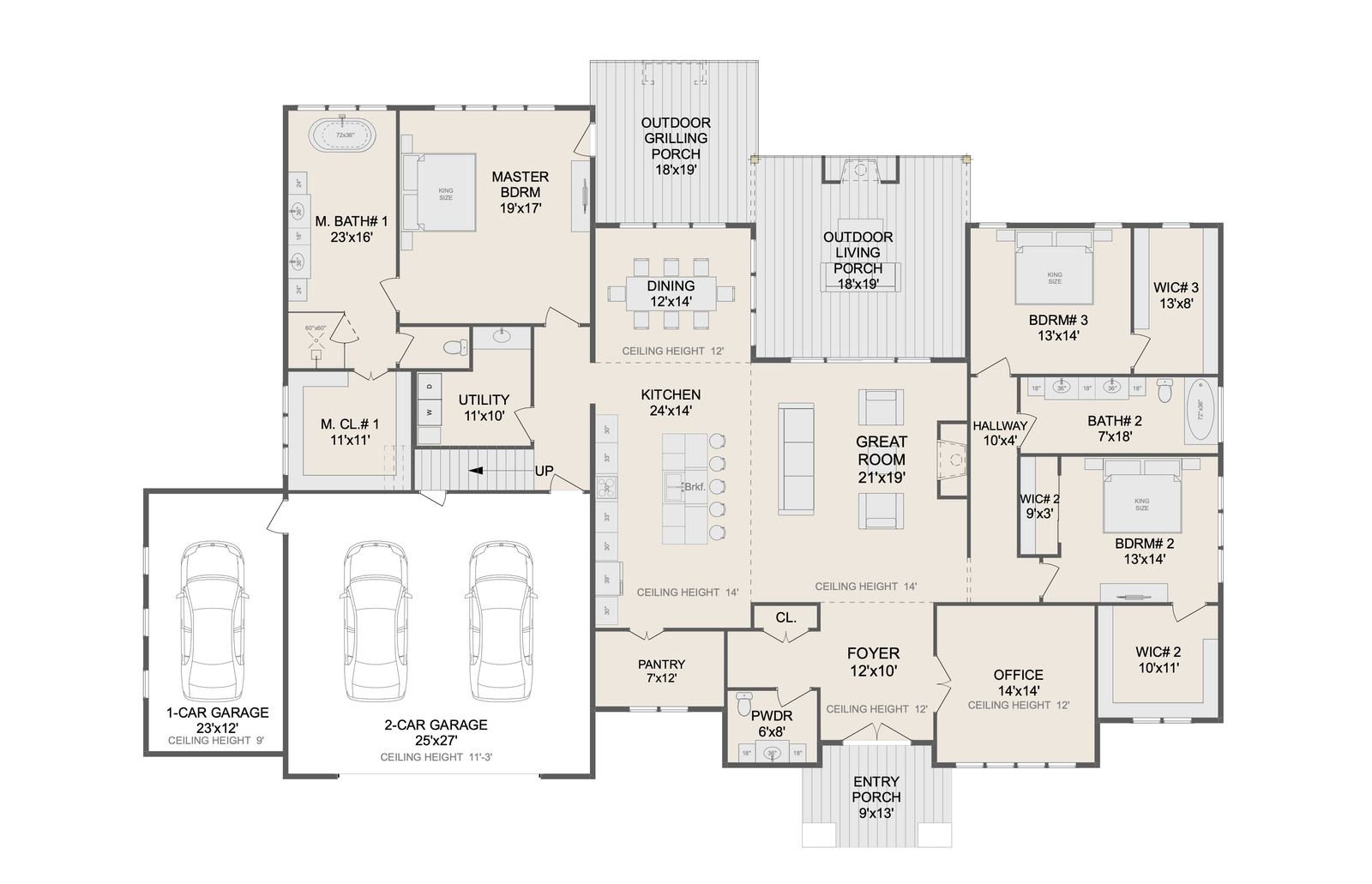 White House. House Plans for Family Houses, New House Plans